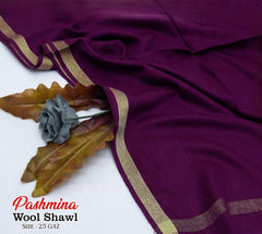 Women's Pashmina Plain Shawl